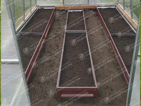 3-8017.jpg Грядки в теплицу «Усиленные» с полимерным покрытием (высота 20 см) — изображение 2
